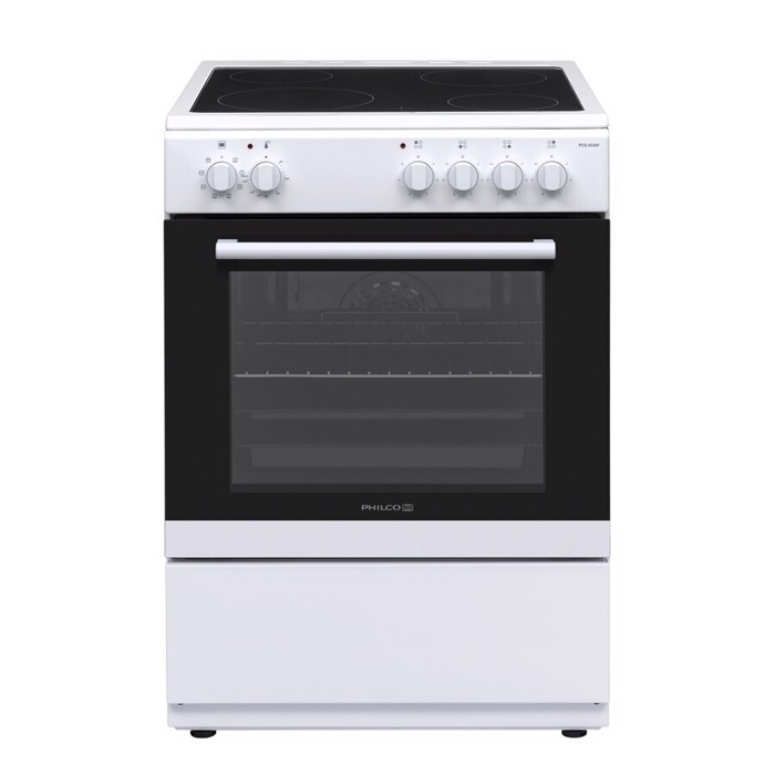 Philco PCE 654W Kouzina 69lt me Keramikes Esties P60ek. Lefki